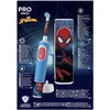 Elektrinis dantų šepetėlis Braun D103.413.2KX Vitality PRO Kids 3+ Spiderman + kelioninis dėklas