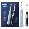 Braun Elektrinis dantų šepetėlis Oral-B Pro Series 1 DUO, mėlynas/juodas