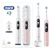 Braun iOM6d.2I6.1 Oral-B iO6 Duo Pack Elektrinis Dantų Šepetėlis Baltas + Rožinė Sand Extra Handle