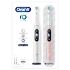 Braun iOM6d.2I6.1 Oral-B iO6 Duo Pack Elektrinis Dantų Šepetėlis Baltas + Rožinė Sand Extra Handle