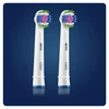 Oral-B Braun EB18-2 3D Baltas Elektrinio Dantų Šepetėlio Galvutės