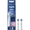 Braun Oral-B EB60-2 Jautrus Clean Pro Dantų Šepetėlio Galvutės, 2 Vn