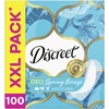 Discreet Breathable Multiform Spring Breeze Higieniniai Įklotai, 100 vnt.
