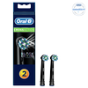 Dantų šepetėlio antgaliai EB50 Braun Oral-B Cross Action, juodi, 2 vnt