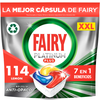 Fairy Platinum Plus All In One Lemon Indaplovių Tabletės, 114 vnt.