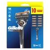 Gillette Fusion5 ProGlide skustuvas vyrams, +10 skutimosi galvučių