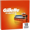 Gillette Fusion5 Skustuvo vyrams peiliukai, 18 skustuvo galvučių