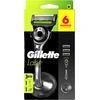 Gillette Labs Skustuvas Vyrams + 3 skutimosi galvutės, magnetinis stovas