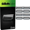 Gillette Labs skustuvo vyrams peiliukai, 8 skustuvo galvutės