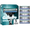 Gillette Mach3 Skustuvo Vyrams Galvutės, Papildomi Peiliukai, 5 Vnt.