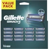 Gillette Mach3 Skustuvo Vyrams Galvutės 16 vnt