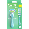 Gillette Venus Extra Smooth Skustuvas, 4 Keičiamos Skustuvo Galvutės, Sieninis Laikiklis