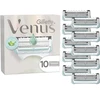 Gillette Venus Satin Care Aloe skutimosi peiliukai gaktoms plaukams, moterims, 10 vnt.