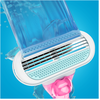 Gillette Venus Smooth Sensitive Rožinė, 4 Atsarginiai Peiliukai