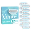 Gillette Venus Smooth skustuvo keičiamos galvutės, 12 vnt.