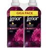 LENOR Audinių Minkštiklis Diamond Figs &amp; Lotus Flower 2 x 987 ml (94 Skalbimai)