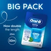 Oral-B Satin Tape Mėtų Vaškuotas Dantų Siūlas 50 m