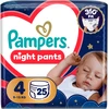 Pampers Naktinės Sauskelnės-Kelnaitės, 4, 25 Sauskelnės
