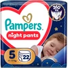 Pampers Naktinės Sauskelnės-Kelnaitės, 5, 22 Sauskelnės