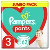 Pampers Active Baby Pants Sauskelnės-Kelnaitės, 3 Dydis, 62 Sauskelnės