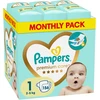 Pampers Premium Care Tape Sauskelnės, 1 Dydis, 156 vnt., 2–5 kg