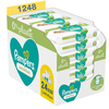 Servetėlės kūdikiams Pampers Sensitive Plastic Free, 24 pakuotės, 1248 servetėlės