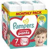 Sauskelnės-kelnaitės Pampers, 7 dydis, 15+ kg, 114 vnt.