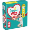 Sauskelnės-kelnaitės Pampers Pants, 8 dydis, 17+ kg, 32 vnt.