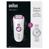 Epiliatorius su pincetu kūnui Braun Silk-epil 7-521 (baltos spalvos)
