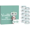 Skustuvo moterims Gillette Venus Deluxe Smooth Sensitive keičiamos galvutės, 10 vnt.