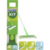 Swiffer Sweeper Starter Kit, 11 Grindų Šluosčių (Sausas 8 vnt + Šlapias 3 vnt)