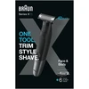 BRAUN XT 5200 Barzdakirpė, barzdaskutė ir kūno plaukų kirptuvas