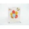 PartyDeco Balionų rinkinys "Happy Birthday 1 " 30cm 6 vnt