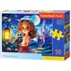 Castorland Dėlionė 70 vnt. - Princesė su pelėda