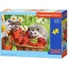 Castorland Dėlionė 260 vnt. - Ežiukas ir braškės