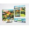 Dėlionė CzuCzu Observational puzzle Dinosaurs 60 pieces educational poster ZA5559