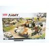 Vokietijos Panther Tank 725 El Modelis 2in1 Sluban Blocks Army Military B0859