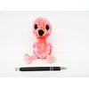 TY Beanie Boos pliušinis rožinis flamingas GILDA 15,5cm, TY36848