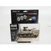 Revell Sherman M4A1 tankas dovanų rinkinys 1/72 su dažais ir klijais