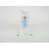 PartyDeco Žvakutė Skaičius su karūna, žydra 9,5cm, Skaičius: 8