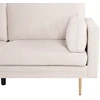 3 vietų sofa, Boom, 84x86x200 cm, kreminė spalva