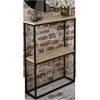 Adrk Furniture Konsolinis stalas, MASON, 60x80x20, Juoda