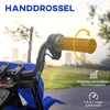 AIYAPLAY vaikiškas elektrinis motociklas, 12V motociklas vaikams su muzika, vaikiška transporto priemonė su nuimamais pagalbiniais ratukais, 2,4-5 km/val., 3-6 metų vaikams, maks. 30 kg, mėlynas