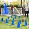 Aosom Agility rinkinys, 80x22.5x30 cm, mėlynas, plastikas