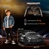 Aosom Elektrinis vaikiškas automobilis, 115x66x44 cm, juodas, plastikas