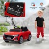 Aosom Elektrinis vaikiškas automobilis Audi Q8 98x49.5x43 cm raudonas, plastikas