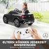 Aosom Elektrinis vaikiškas važiuojamas automobilis 105x68x50 cm Juodas Plastikas Metalas
