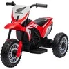Aosom Elektrinis vaikų motociklas Honda, 71x40.5x43.5 cm, raudonas, plastikas