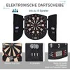 Aosom Elektroninė smiginio lenta, 90.5x4.4x50 cm, juoda, plastikas