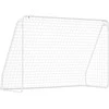 Aosom Futbolo vartai, 301x120x200 cm, balta, metalas